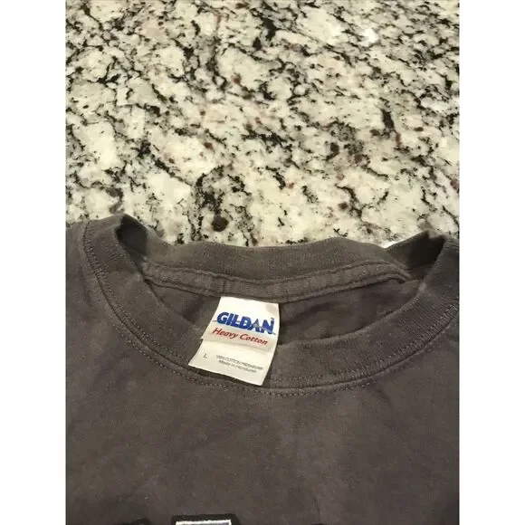 Popeye These Guns Are Loaded Graphic T Shirt Size L Gildan Tag 2009 - Picture 3 of 5